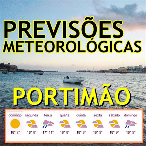meteorologia portimão